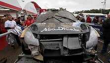 Sebastieno Loebo &bdquo;Citroen DS3 WRC&ldquo; po avarijos