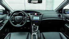 &bdquo;Honda Civic Tourer&ldquo; interjeras