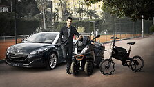 Novakas Džokovičius ir &bdquo;Peugeot&ldquo; 