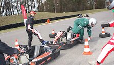 Kartingo varžybos SEAT taurei laimėti
