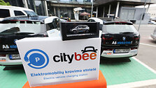 &bdquo;CityBee&ldquo; elektromobilių įkrovimo stotelės prie Vilniaus savivaldybės atidarymas