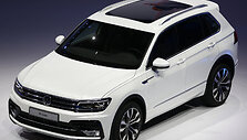 &bdquo;Volkswagen Tiguan&ldquo; pristatymas Frankfurto automobilių parodoje