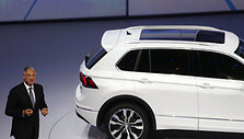 &bdquo;Volkswagen Tiguan&ldquo; pristatymas Frankfurto automobilių parodoje