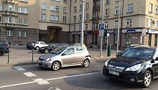 &bdquo;Toyota Yaris&ldquo; Vilniuje važinėjo su nutraukta degalinės žarna