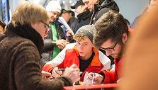 &bdquo;Halls Winter Rally&ldquo; dalyviai atvyko į Uteną