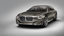Prabangaus BMW sedano koncepcija