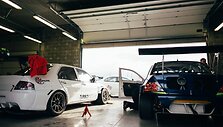 Jono Po&scaron;kaus ir Dainiaus Matijo&scaron;aičio automobiliai