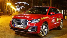 Lietuvos &bdquo;Metų automobilio 2017&ldquo; konkurso stovyklos Druskininkuose akimirka