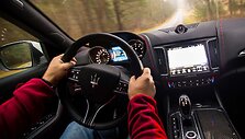 Lietuvos &bdquo;Metų automobilio 2017&ldquo; konkurso stovyklos Druskininkuose akimirka