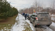 Pasivažinėjimas &bdquo;Subaru&ldquo; automobiliais vasario 16-ąją