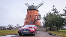 &bdquo;Audi A5 Sportback&ldquo; ir Panevėžio malūnas