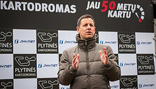Plytinės kartodromo penkiasde&scaron;imtmečio proga surengtos kartų varžybos