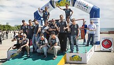 Antanas Juknevičius ant FIA pasaulio taurės Kazachstane fini&scaron;o podiumo