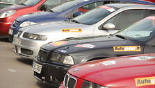 Automobilių slalomo varžybos Panevėžyje