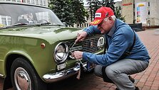 Istorinių automobilių ralis Jonavoje