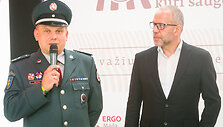 Dviratininkų reidas prie Vilniaus Katedros