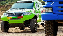 Vaidotas Žala bando &bdquo;Toyota Hilux&ldquo;