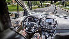 &bdquo;Ford&ldquo; eksperimentas: automobilis &bdquo;be vairuotojo&ldquo;
