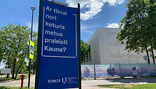 &bdquo;Vilnius Tech&ldquo; reklama Kaune