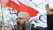 Lenkijoje &ndash; protestas prie&scaron; Vyriausybę