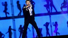 Donatas Montvydas antrąkart repetavo &bdquo;Eurovizijos&ldquo; scenoje