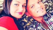 Ruslanas Kirlikinas su seserimi Viktorija