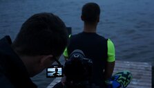 UraganiauS klipo filmavimo akimirka