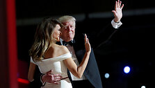 Donaldas Trumpas ir Melania Trump
