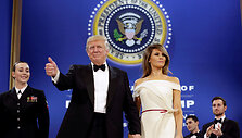 Donaldas Trumpas ir Melania Trump