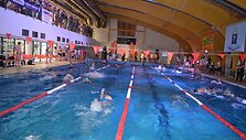 Varėnos baseine organizuojamos Lietuvos &scaron;eimų plaukimo varžybos
