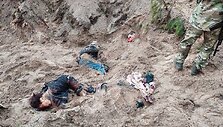 Rusijos karių nužudyti žmonės Ukrainos Bučos mieste