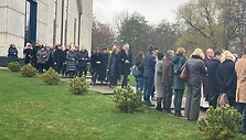 Lietingą antradienį Klaipėdoje į paskutinę kelionę i&scaron;lydimas prezidento Gitano Nausėdos tėvas Antanas Nausėda