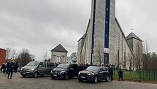 Lietingą antradienį Klaipėdoje į paskutinę kelionę i&scaron;lydimas prezidento Gitano Nausėdos tėvas Antanas Nausėda