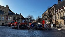 &bdquo;Grinda&ldquo; remontuoja grindinį Vilniaus senamiestyje