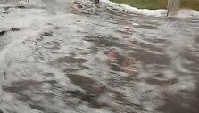 Kru&scaron;a ir liūtis paskandino Lenkijos Gniezno miestą