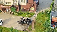 Zelenogradske sudeginti du BMW automobiliai su lietuvi&scaron;kais numeriais