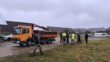Kartenoje savanoriai bando suvaldyti pavojingai i&scaron;tvinusią ir pakilusią Miniją