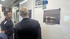 Lietuvos ambasadorius Darius Degutis aplankė Australijos gelbėtojus
