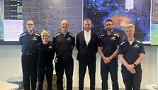 Lietuvos ambasadorius Darius Degutis aplankė Australijos gelbėtojus