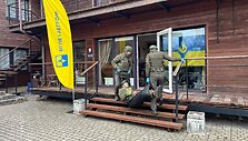 &bdquo;Blue/Yellow&ldquo; pirmą kartą į Lietuvą atvežė karo medikus i&scaron; Ukrainos organizacijos &bdquo;TacMed Ukraine&ldquo;, kurie vedė intensyvius pirmosios pagalbos mokymus