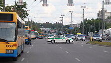 Vilniuje, prie Spaudos rūmų, apvirto dujų cisterna