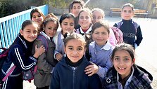 Palestiniečių vaikai mokykloje