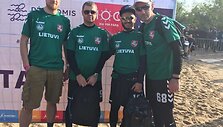 Romanas Bur&scaron;teinas įveikė 100 kilometrų pajūriu