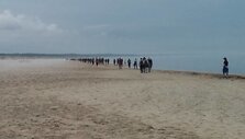 Romanas Bur&scaron;teinas įveikė 100 kilometrų pajūriu
