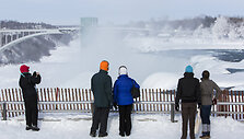 Niagaros kroklį sukaustė &scaron;altis 
