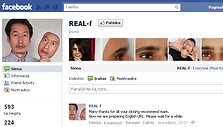Kompanijos &bdquo;Real-f&ldquo; &bdquo;Facebook&ldquo; profilis