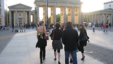 Brandenburgo vartai i&scaron; rytų pusės