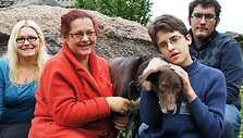 Auksė Kontrimienė su &scaron;eima