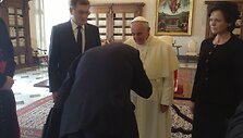 Premjeras Algirdas Butkevičius susitiko su Popiežium Pranci&scaron;kum