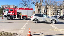 Kėdainiuose susidūrė BMW ir &bdquo;Audi&ldquo;